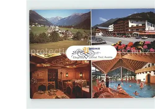 Elbigenalp Sporthotel Alpenrose Kat. Elbigenalp Lechtal Tirol