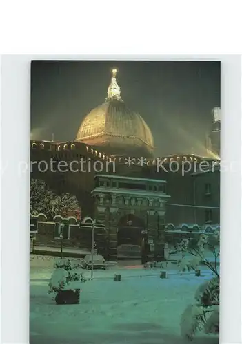 Loreto Basilica bei Nacht Kat. Loreto