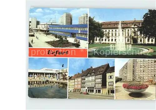 Erfurt Wohngebiet Riethstrasse Domplatz Kat. Erfurt