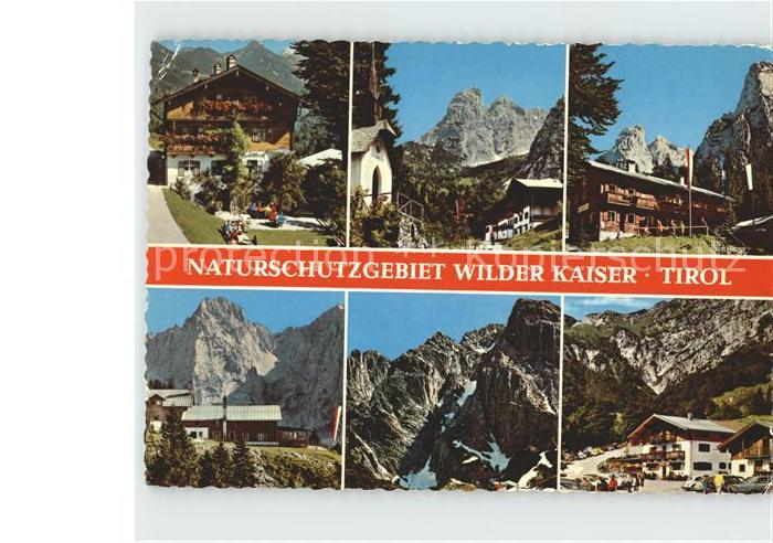 Wilder Kaiser Pfandhof Anton Karg Haus Vorderkaiserfelden Huette