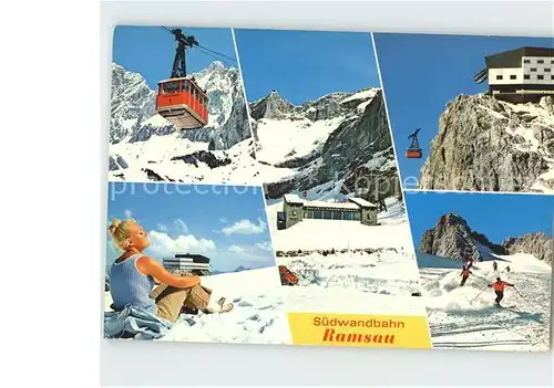 Ramsau Dachstein Steiermark Dachsteinsuedwandbahn Skigebiet Kat. Ramsau am Dachstein