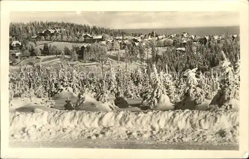 Oberhof Thueringen Panorama Kat. Oberhof Thueringen