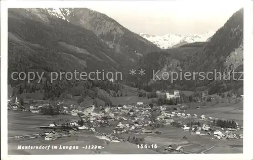 Mauterndorf Panorama Kat. Mauterndorf