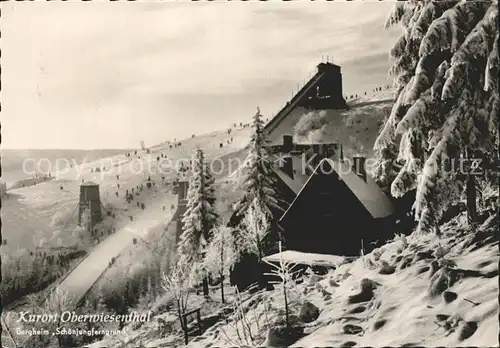 Oberwiesenthal Erzgebirge Bergheim Schoenjungferngrund Kat. Oberwiesenthal