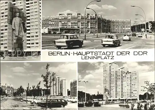 Berlin Leninplatz Teilansichten Kat. Berlin