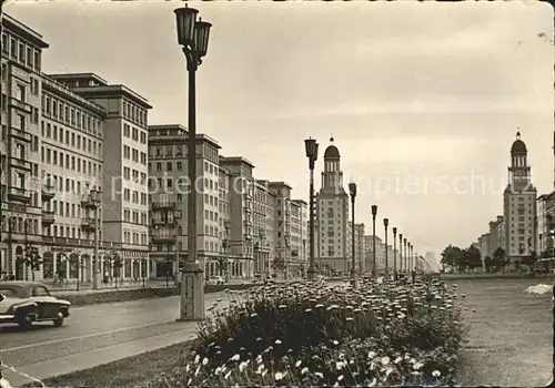 Berlin Stalinallee Kat. Berlin