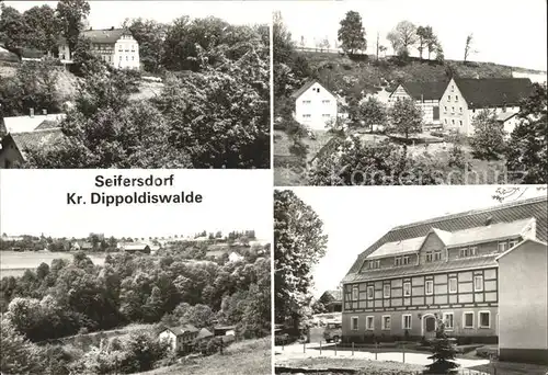 Seifersdorf Dippoldiswalde Teilansichten Kat. Dippoldiswalde