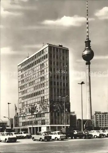 Berlin Haus des Lehrers Fernseh und UKW Turm Kat. Berlin