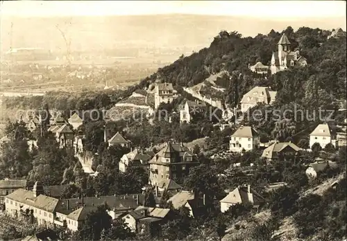 Radebeul Blick von der Friedensburg Kat. Radebeul