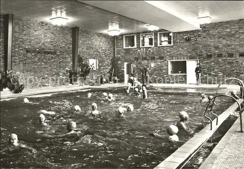 Oberwiesenthal Erzgebirge FDGB Erholungsheim Am Fichtelberg Schwimmhalle Kat. Oberwiesenthal