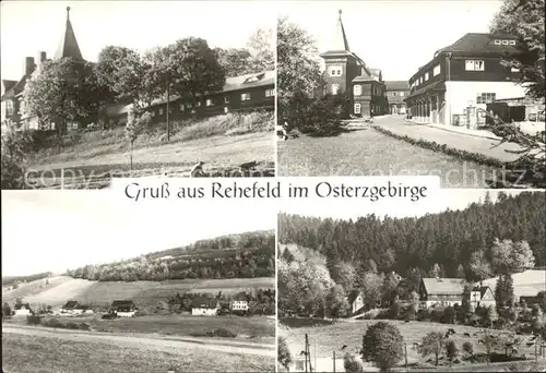 Rehefeld Zaunhaus Teilansichten Kat. Altenberg