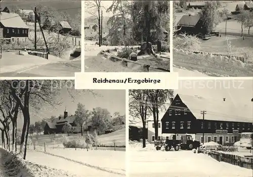 Reichenau Hartmannsdorf Reichenau Orts und Teilansichten Kat. Hartmannsdorf Reichenau