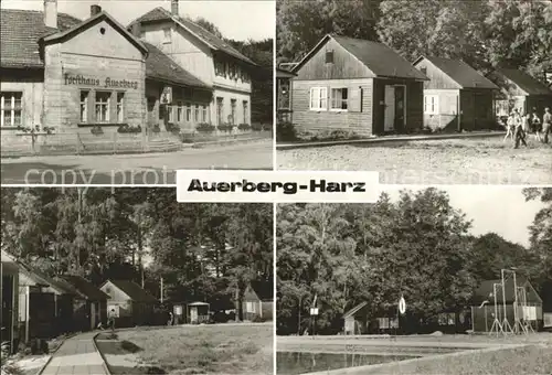 Auerberg Harz Ferienlager Auerberg mit Gaststaette Kat. Stolberg Harz