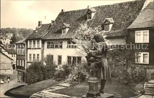 Eisenach Thueringen Bachdenkmal am Bachhaus Kat. Eisenach