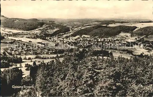 Geising Erzgebirge Luftansicht Kat. Geising Osterzgebirge