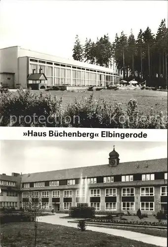 Elbingerode Harz Haus Buchenberg Kat. Elbingerode Harz