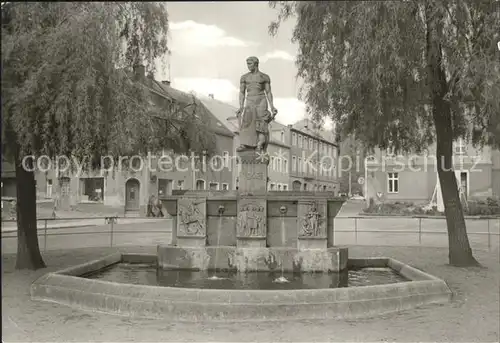 Dippoldiswalde Osterzgebirge Parkanlagen an des Ernst Th?lmann Strasse Kat. Dippoldiswalde