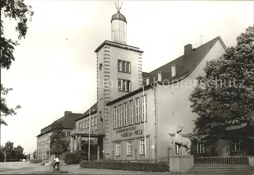 Glauchau Betriebsberufschule Wilhelm Pieck Kat. Glauchau