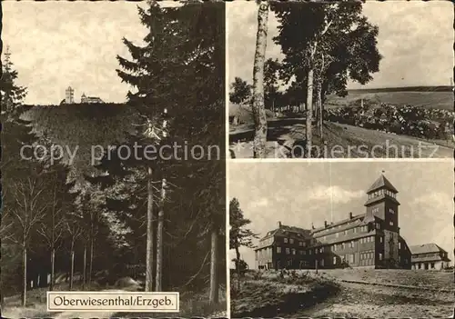 Oberwiesenthal Erzgebirge Fichtelberg Haus H. Berg Kat. Oberwiesenthal