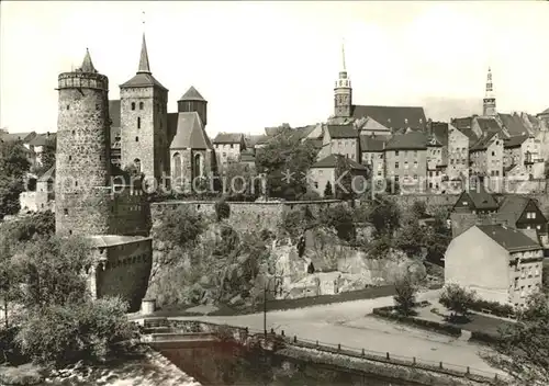 Bautzen Alte wasserkunst Michaeliskirche Petridom Turm  Kat. Bautzen