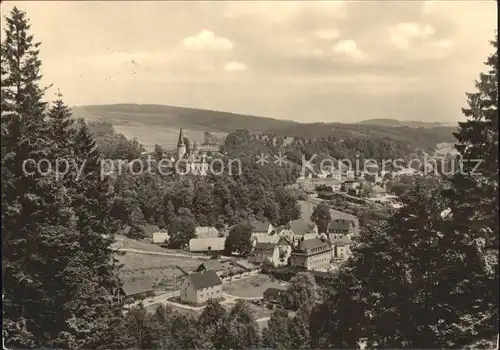 Neuhausen Erzgebirge Teilansichten Kat. Neuhausen Erzgebirge