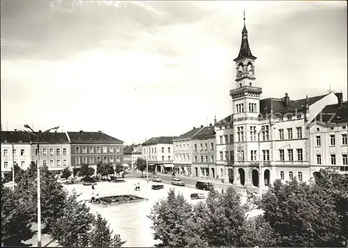 Oelsnitz Vogtland Markt Rathaus Kat. Oelsnitz Vogtland