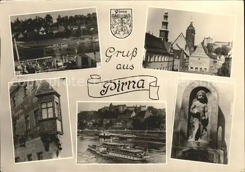 Pirna Ortsansichten Kat. Pirna