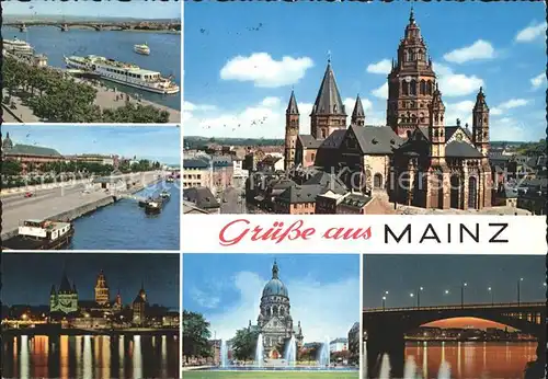 Mainz Rhein Ortsansichten