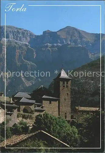 Huesca Torla Kirche Kat. Huesca