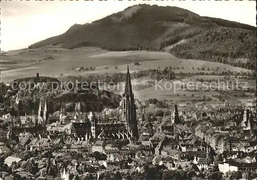 Freiburg Breisgau Ortsansicht Kat. Freiburg im Breisgau