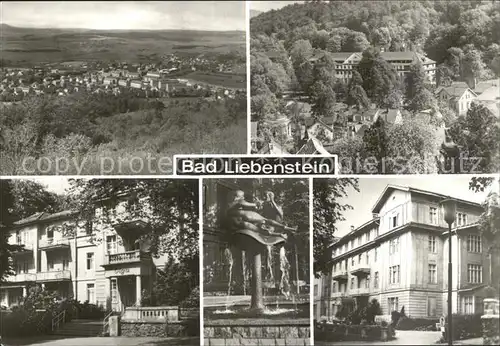 Bad Liebenstein Kurhaus Kurheim Olga Bernhard  Kat. Bad Liebenstein