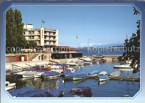 Neuchatel NE Hafen Hotel  Kat. Neuchatel