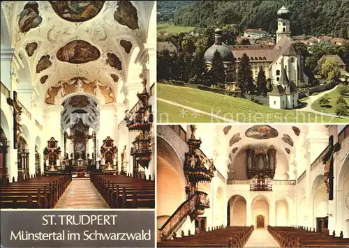 St Trudpert Muenstertal Kloster Kat. Muenstertal