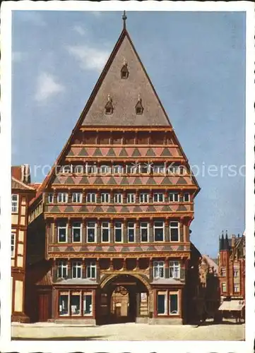 Hildesheim Knochenhauer Amtshaus Kat. Hildesheim