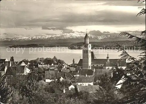 ueberlingen Bodensee mit Alpenblick Kat. ueberlingen