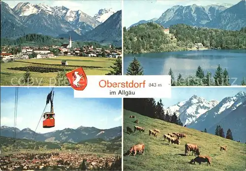 Oberstdorf Seilbahn See Kat. Oberstdorf