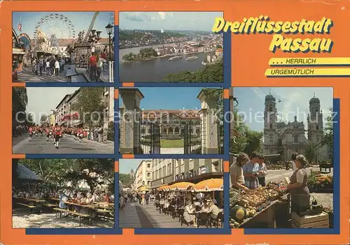 Passau Dreifluessestadt  Kat. Passau