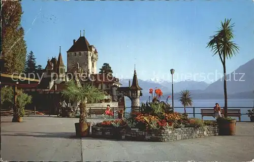 Oberhofen Thunersee Schloss  Kat. Oberhofen Thunersee