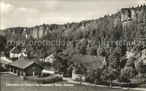 Rosenthal Bielatal Ottomuehle  Kat. Rosenthal Bielatal