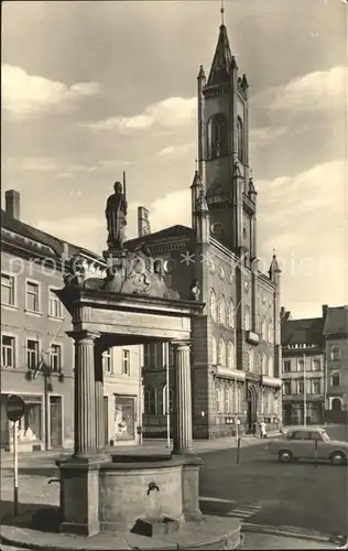 Kamenz Sachsen Platz der Befreiung  Kat. Kamenz