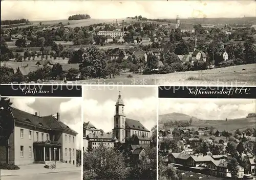 Seifhennersdorf Kirche Theater  Kat. Seifhennersdorf