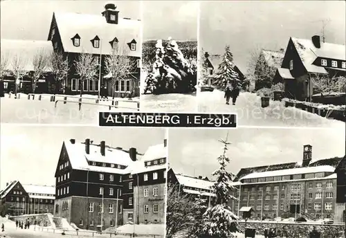 Altenberg Dippoldiswalde Sparkasse  Kat. Altenberg