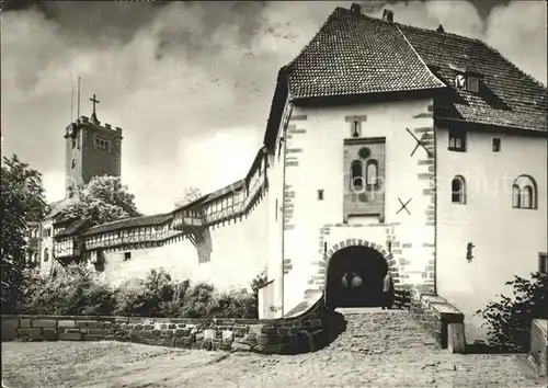 Eisenach Thueringen Wartburg Eingang  Kat. Eisenach