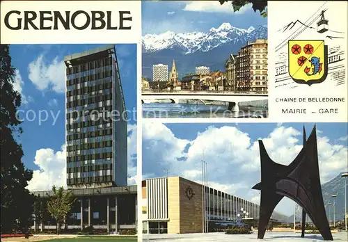 Grenoble La Mairie  Kat. Grenoble