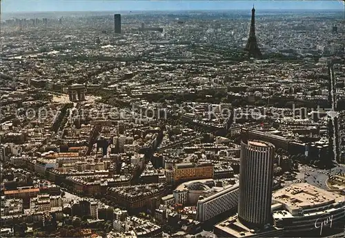 Paris Arc triumphe Eotile Montpornasse Eiffelturm Kat. Paris