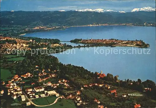 Lindau Bodensee Bad Schachen Fliegeraufnahme Kat. Lindau (Bodensee)