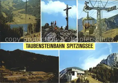 Spitzingsee Taubensteinbahn  Kat. Schliersee