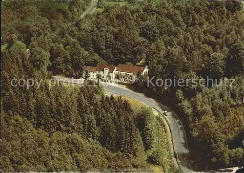 Waldbroel Haus Muehlenbach Fliegeraufnahme Kat. Waldbroel