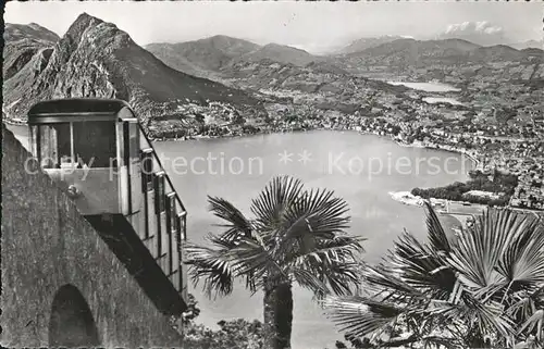 Lugano TI Funicolare Monte Bre Kat. Lugano