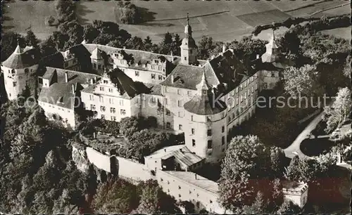 Langenburg Wuerttemberg Schloss Langenburg Fliegeraufnahme Kat. Langenburg